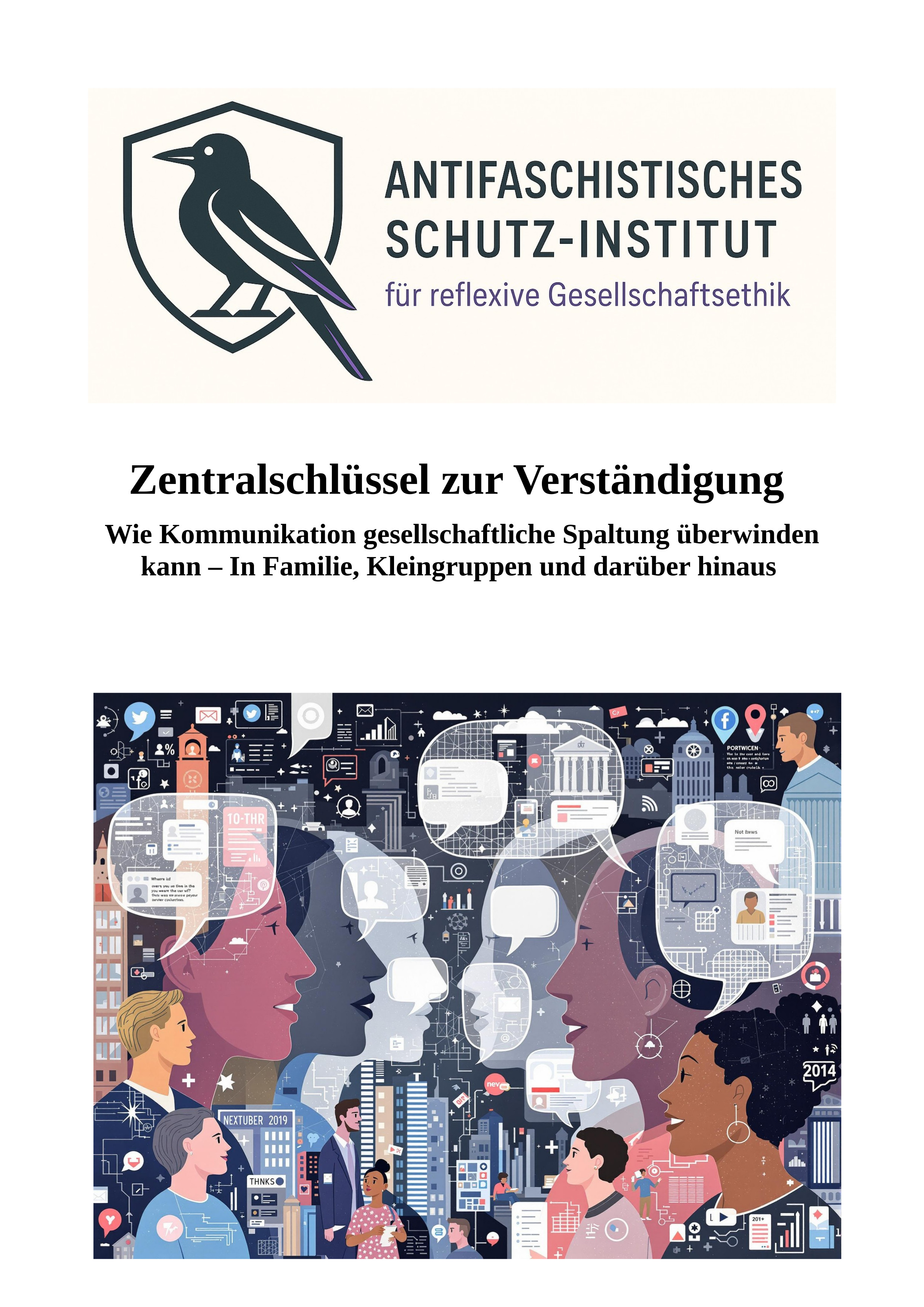 Cover Zentralschlüssel zur Verständigung Publikation